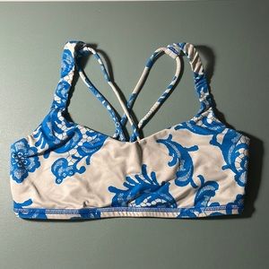 Lululemon lace printed sportsbra